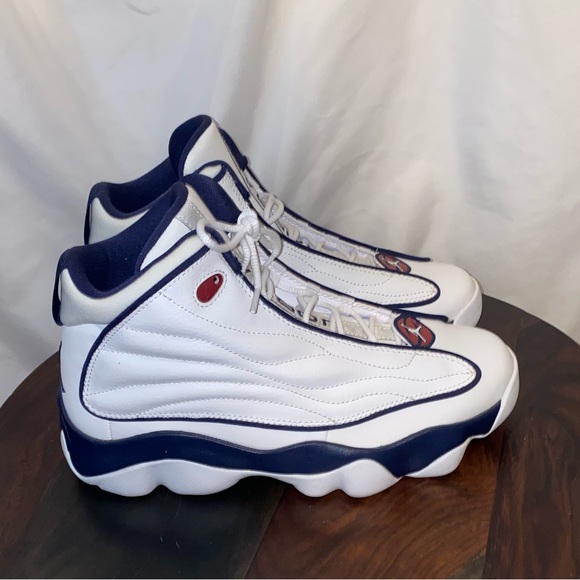 Jordan Pro Strong ‘White Midnight Navy’ Kids